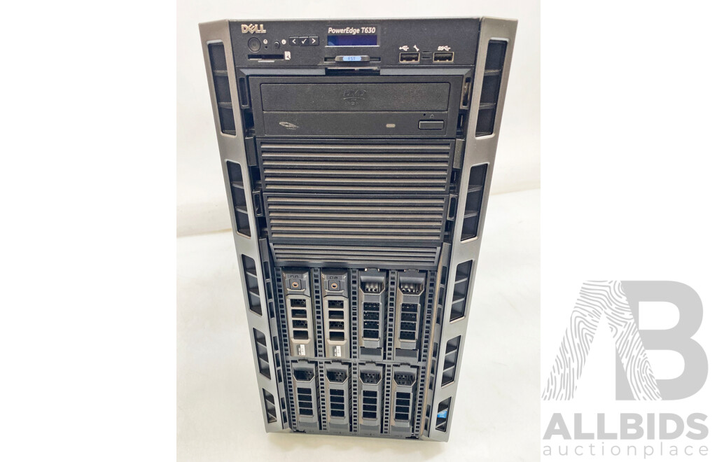 Dell PowerEdge T630 Dual Intel Xeon (E5-2620 V3) 2.40GHz-3.20GHz 6-Core CPU Server W/ 64GB DDR4