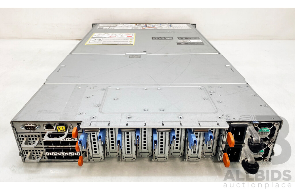 Dell PowerEdge FX2s 4-Slot Blade Chassis W/ 3x PowerEdge FC630 Dual Intel Xeon (E5-2683 V3) 2.00GHz-3.00GHz 14-Core CPU Server & 32GB DDR4