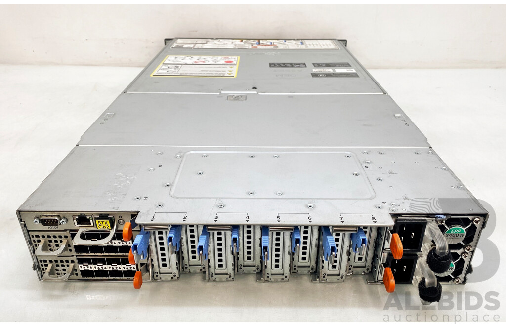 Dell PowerEdge FX2s 4-Slot Blade Chassis W/ 2x PowerEdge FC640 Dual Intel Xeon GOLD (5115) 2.40GHz-3.20GHz 10-Core CPU Server & 32GB DDR4