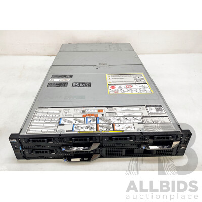 Dell PowerEdge FX2s 4-Slot Blade Chassis W/ 3x PowerEdge FC630 Dual Intel Xeon (E5-2683 V3) 2.00GHz-3.00GHz 14-Core CPU Server & 32GB DDR4