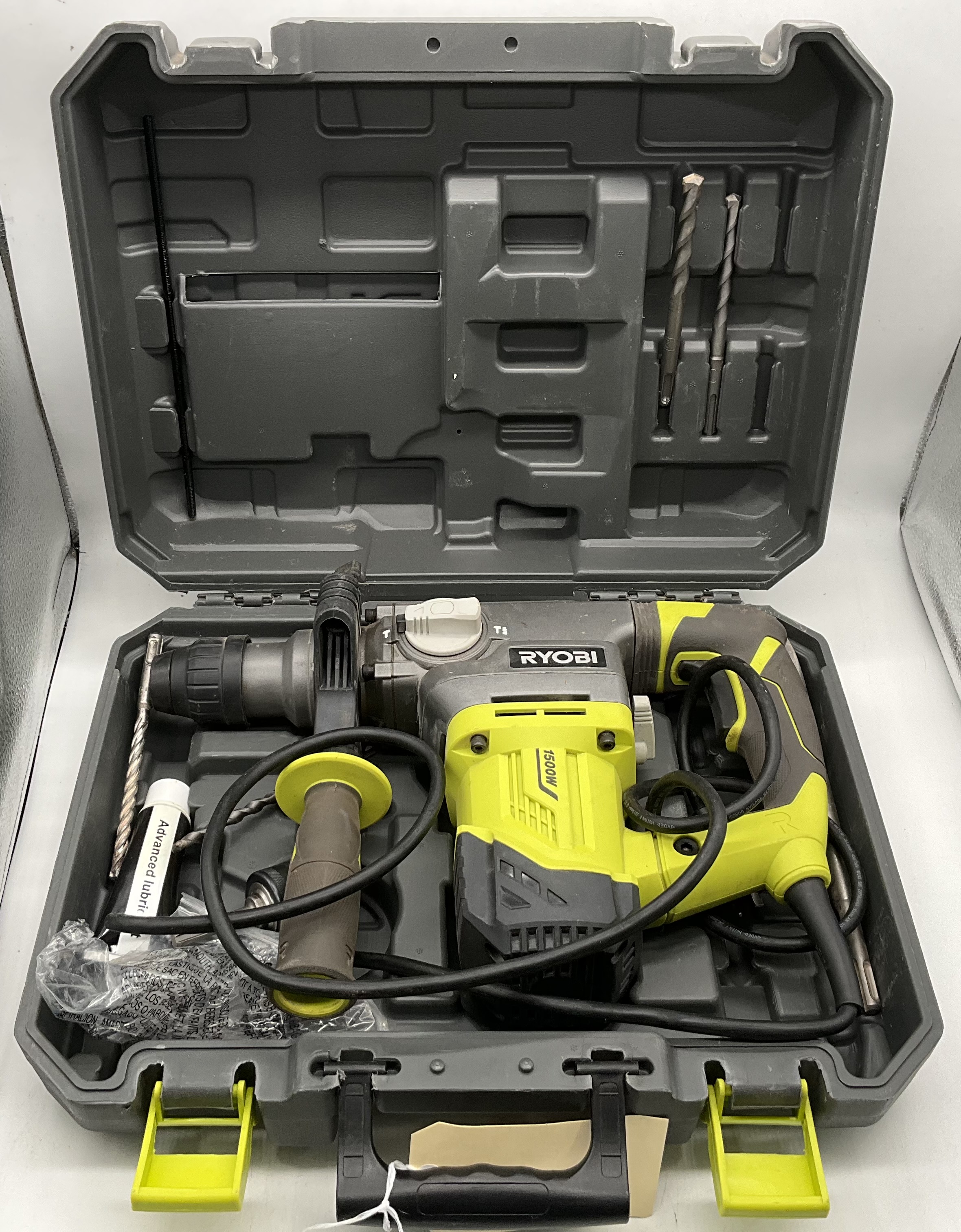 Ryobi 1500W SDS Rotary Hammer Lot 1556925 EHVA