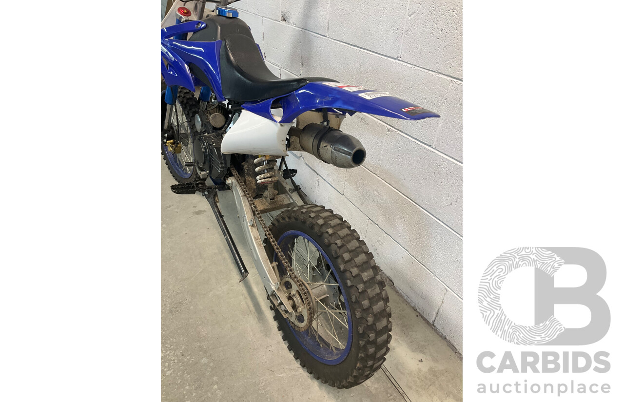 Blue 125cc Dirtbike