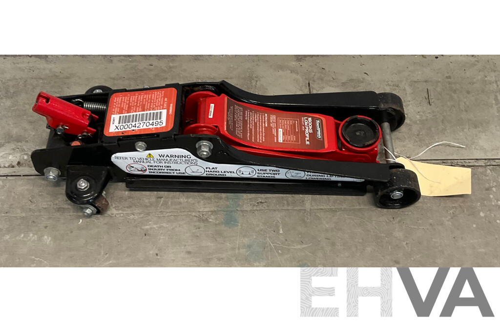 TOOLPRO 1600KG Low Profile Trolley Jack