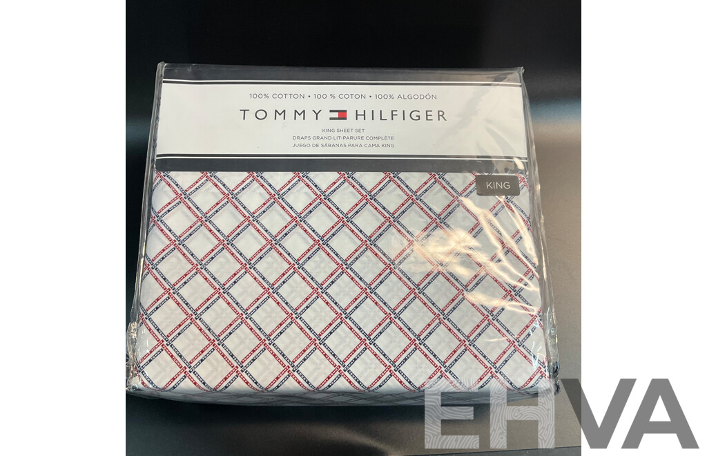 TOMMY HILFIGER King Sheet Set - ORP$279.00