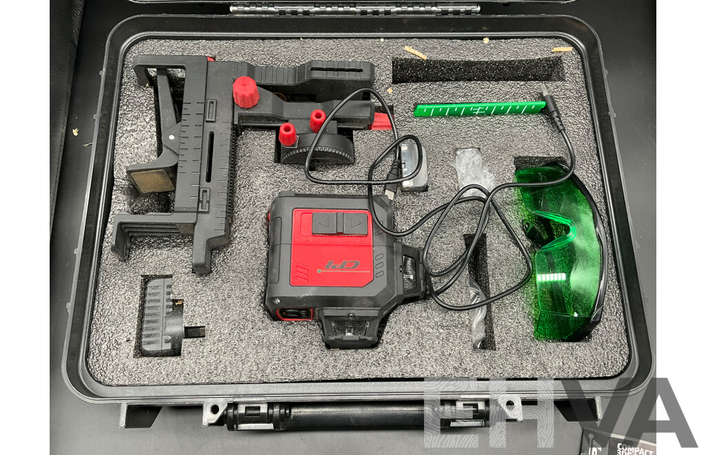 CPI Compact 3DG 3 X 360-Degrees Green Beam Laser Kit - ORP $399.00