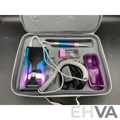 VANKYO Projector, TP Link 5-port Desktop Switch, Nail Kit, Neon Flex Strip Light & Sterilising Tray - Lot of 5