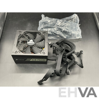 Corsair (CX750M) CX-M Series 750 Watt 80 PLUS Bronze Semi Modular ATX