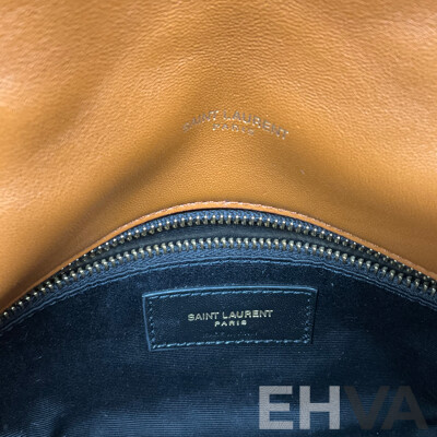 Fashion Camel Brown Shoulder Bag for Women Branded Saint Laurent
