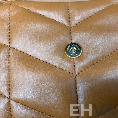Fashion Camel Brown Shoulder Bag for Women Branded Saint Laurent