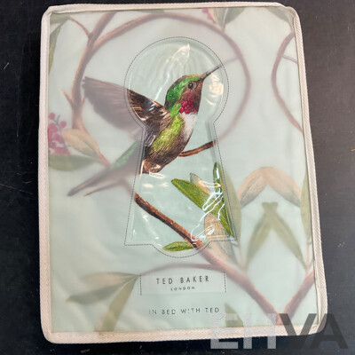 TED BAKER  Highgrove & Blenheim Jewels Quilt Cover ( King Size ) & Assorted of Pillow Case - Lot of 5
