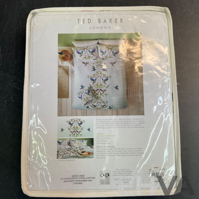 TED BAKER  Highgrove & Blenheim Jewels Quilt Cover ( King Size ) & Assorted of Pillow Case - Lot of 5