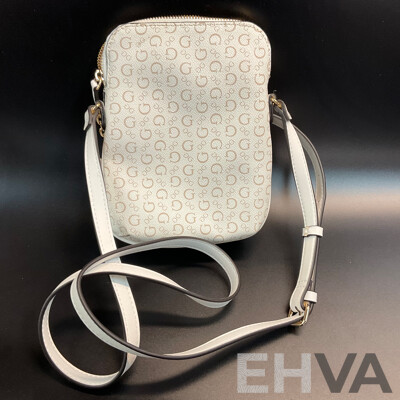 GUESS KASINTA Triple Compartment Satchel Bag & Filmore Mini White Crossbody Bag