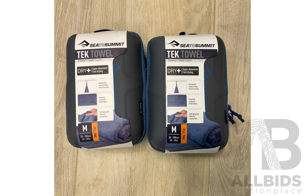 DENALI Capsule 500 & Lite 100 Sleeping Bag & SEATOSUMMIT Tek Towel