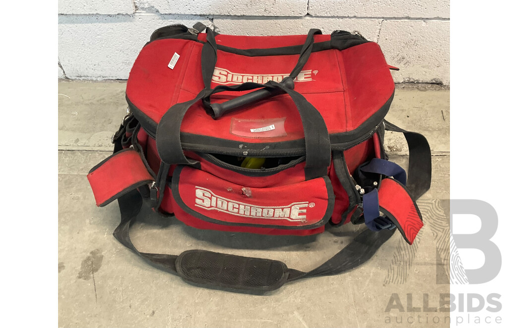 Sidchrome Bag with Assorted Tools - Screwdrivers, Wrenches, Cable Cutters, Pocket Knives, Ideal Test Tightstar