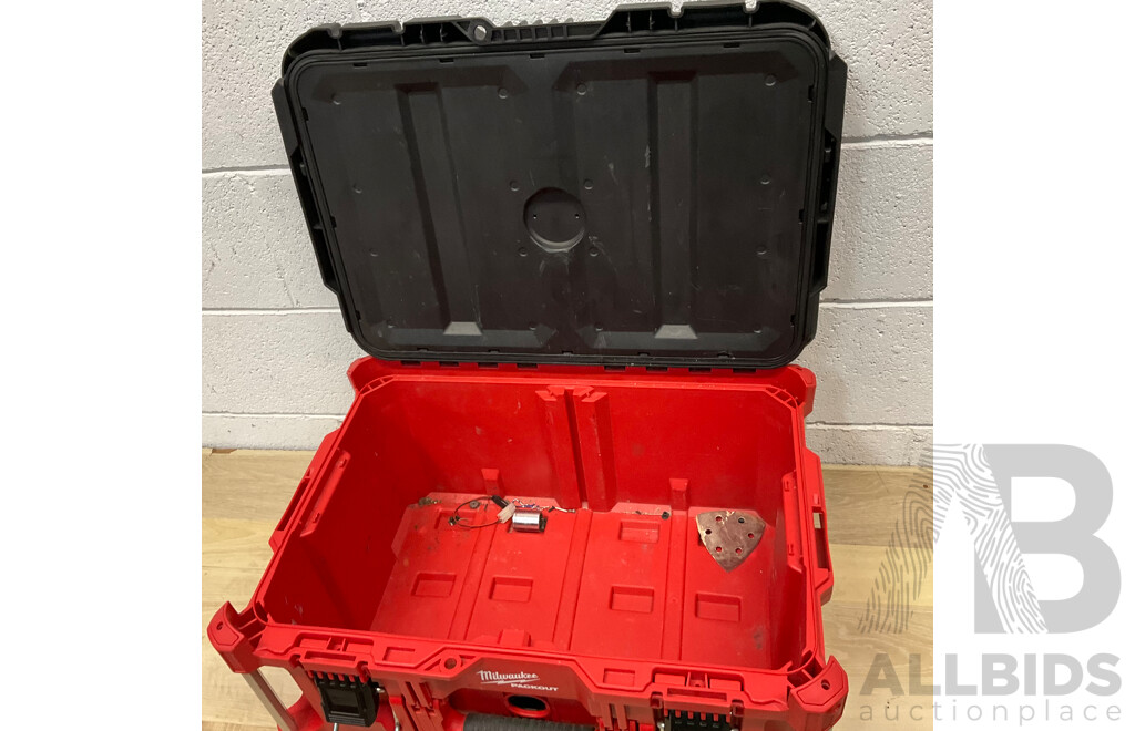 MILWAUKEE Packout Tool Box  with Assorted of Hand Tools and Screws