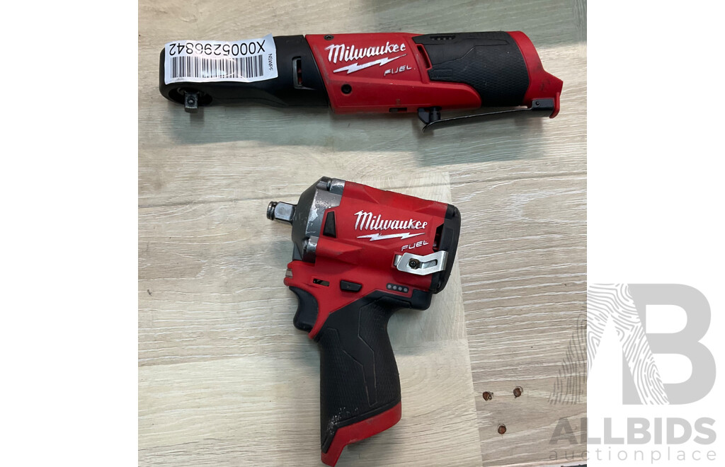 Assorted of MILWAUKEE Tools - Skin Only