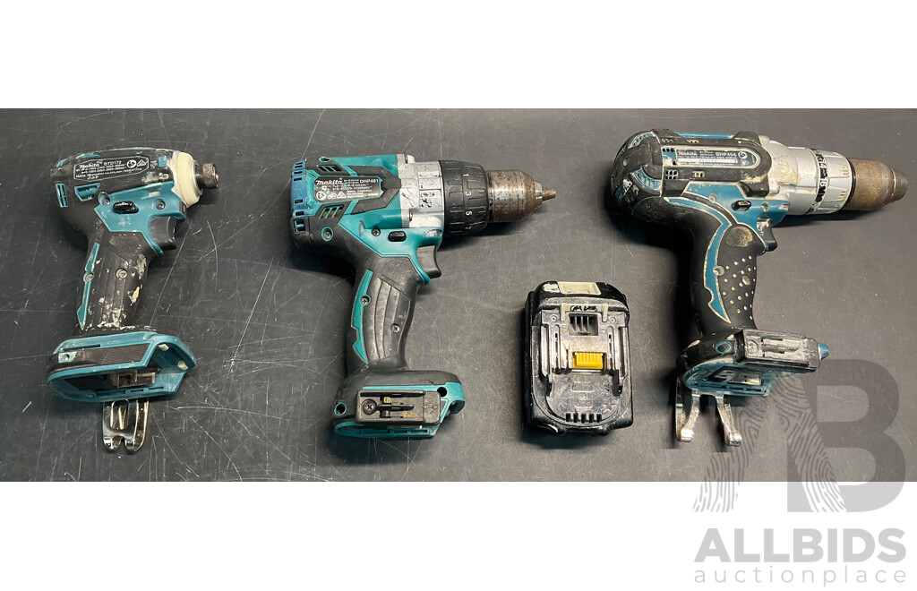 MAKITA Impact Driver, Hammer-driver Drill, Power Drill & Cordless Angle Grinder