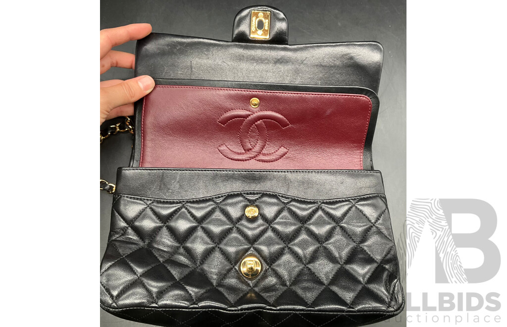 Fashion Black Shoulder Bag for Women Branded Chanel