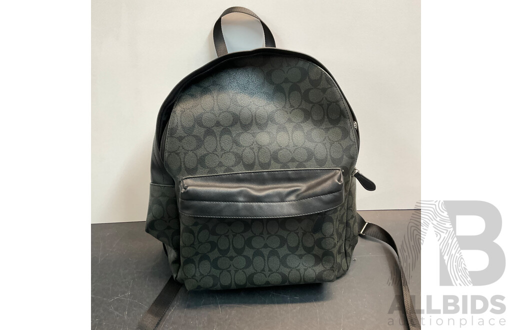 Mens Fashion Backpack Branded Coach