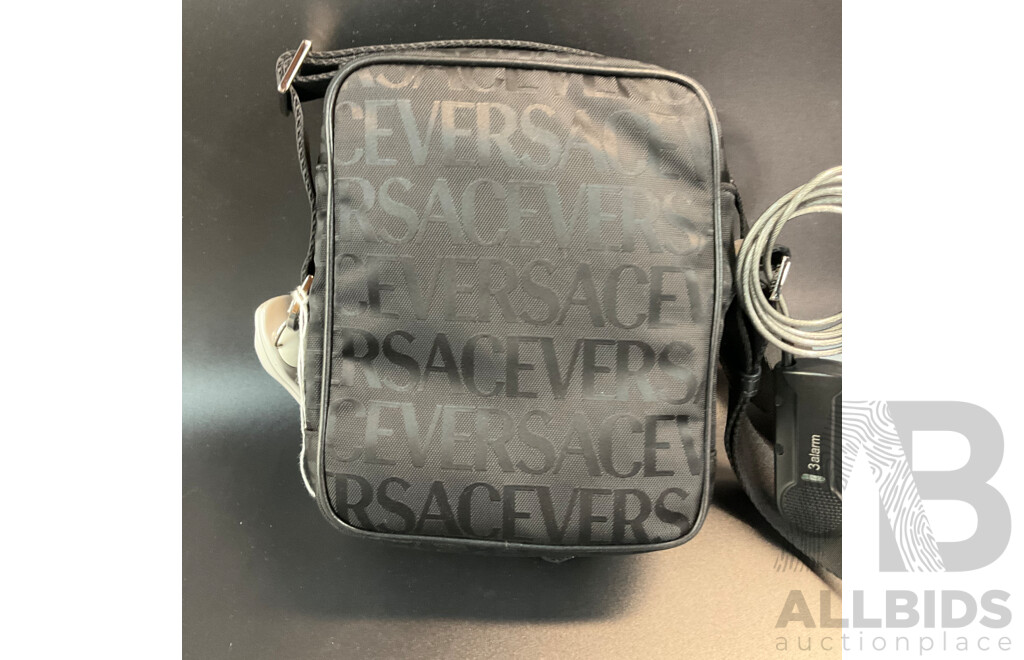 VERSACE Allover Crossbody Bag - ORP$1580