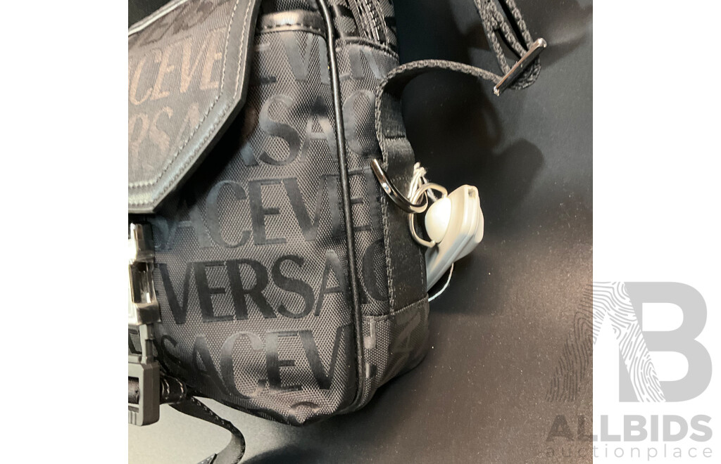 VERSACE Allover Crossbody Bag - ORP$1580