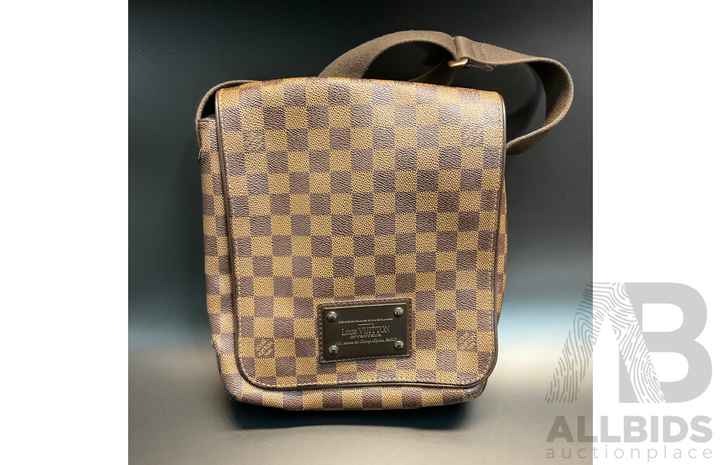 Brown Crossbody Bag Branded Louis Vuitton