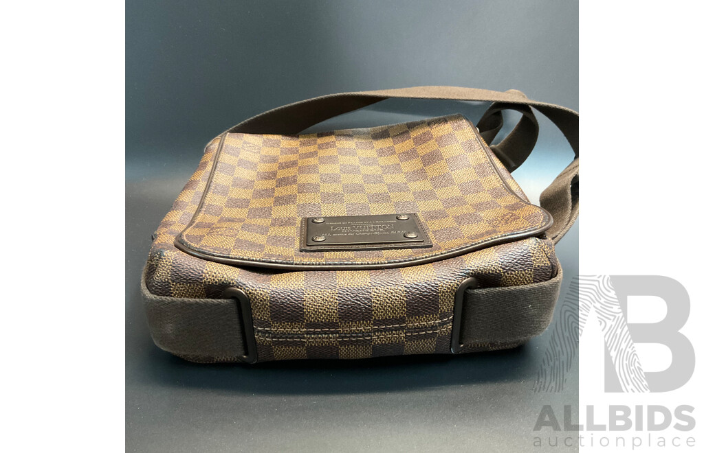 Brown Crossbody Bag Branded Louis Vuitton