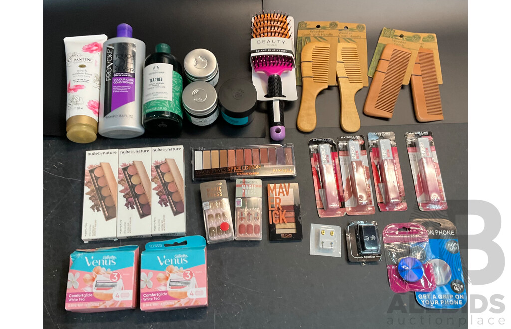 Assorted of Cosmetics Items & Bodycare & Beauty Tools