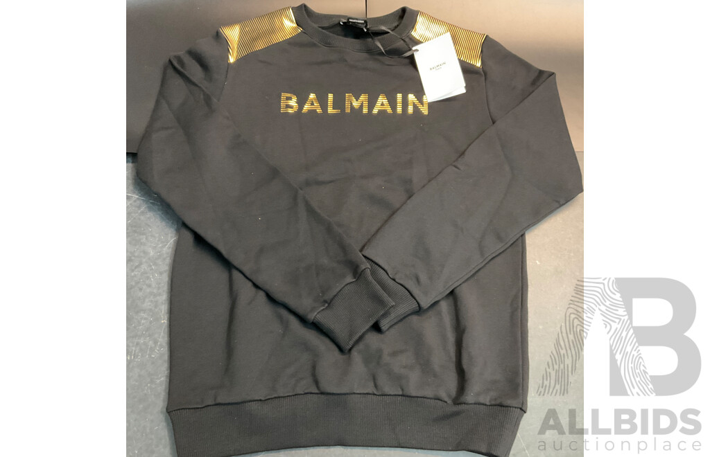 BALMAIN Kids Sweatshirt - Black - Size 14