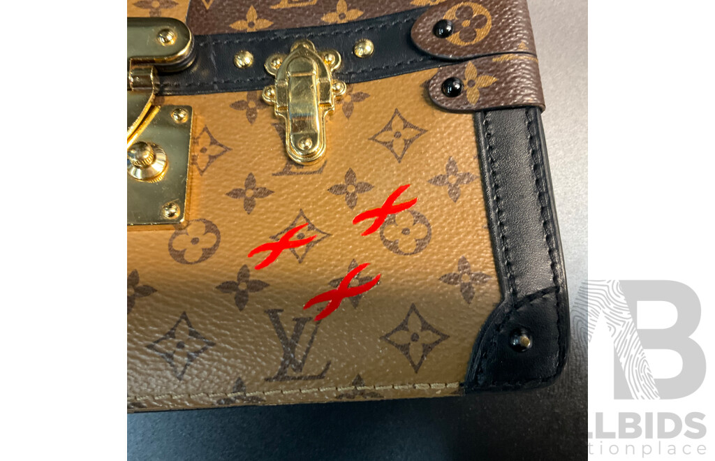 Brown Crossbody Bag Branded Louis Vuitton