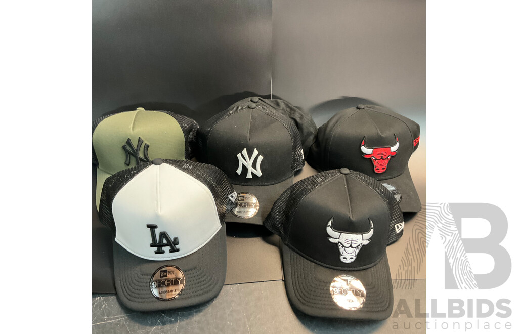 CULTURE KING Cap Carrier & NEWERA Caps - Lot of 7