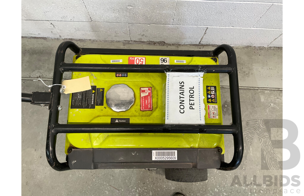 RYOBI RGN3600B 3600W 4 Stroke Petrol Generator