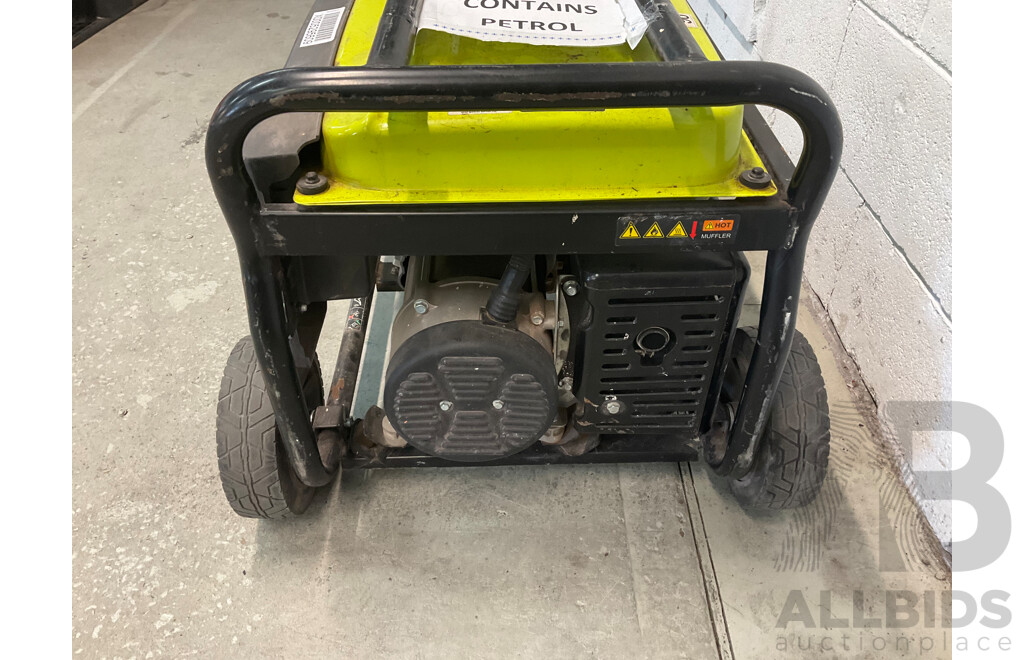 RYOBI RGN3600B 3600W 4 Stroke Petrol Generator