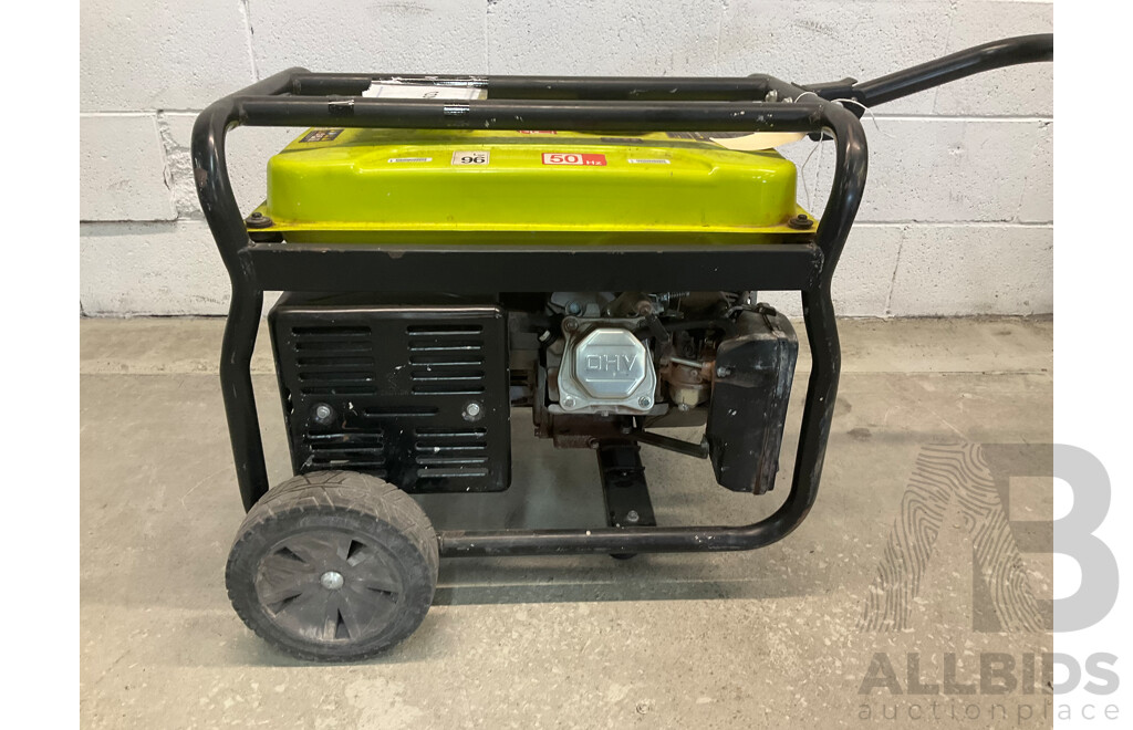 RYOBI RGN3600B 3600W 4 Stroke Petrol Generator