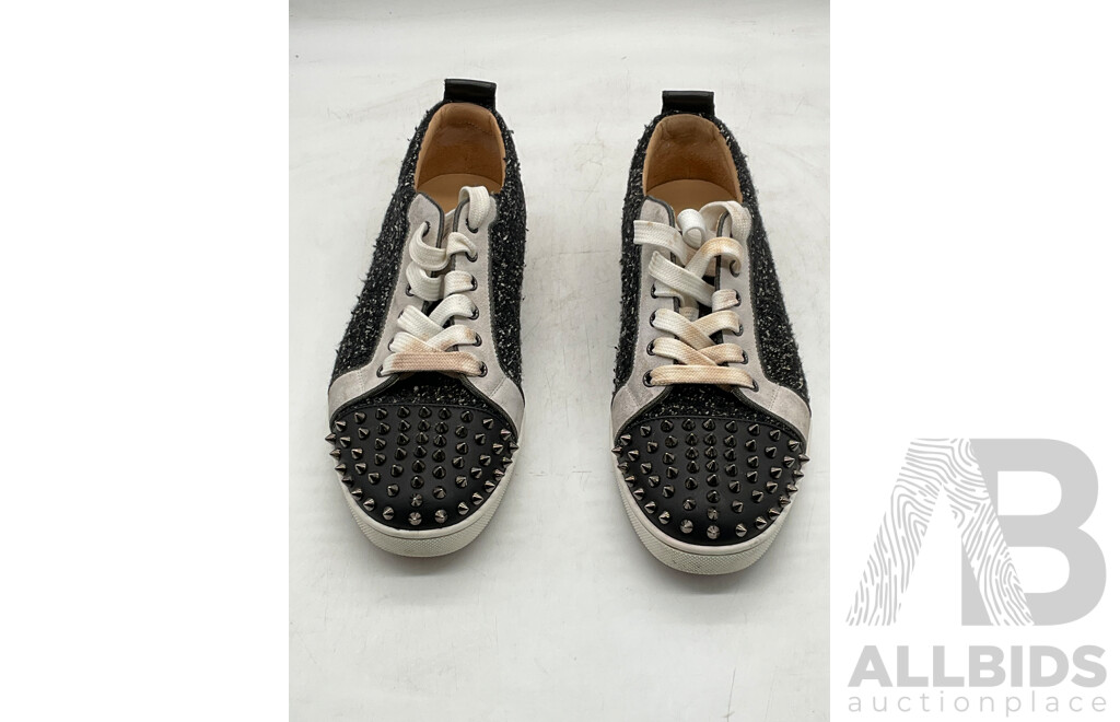 Christian Louboutin Gondolaclou Flat Calf Spikes (Size 42.5) - Estimated ORP $1,999.00