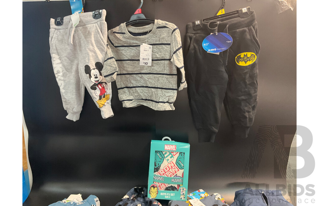 Boys Clothing Bulk Lot - Sizes 1- 3