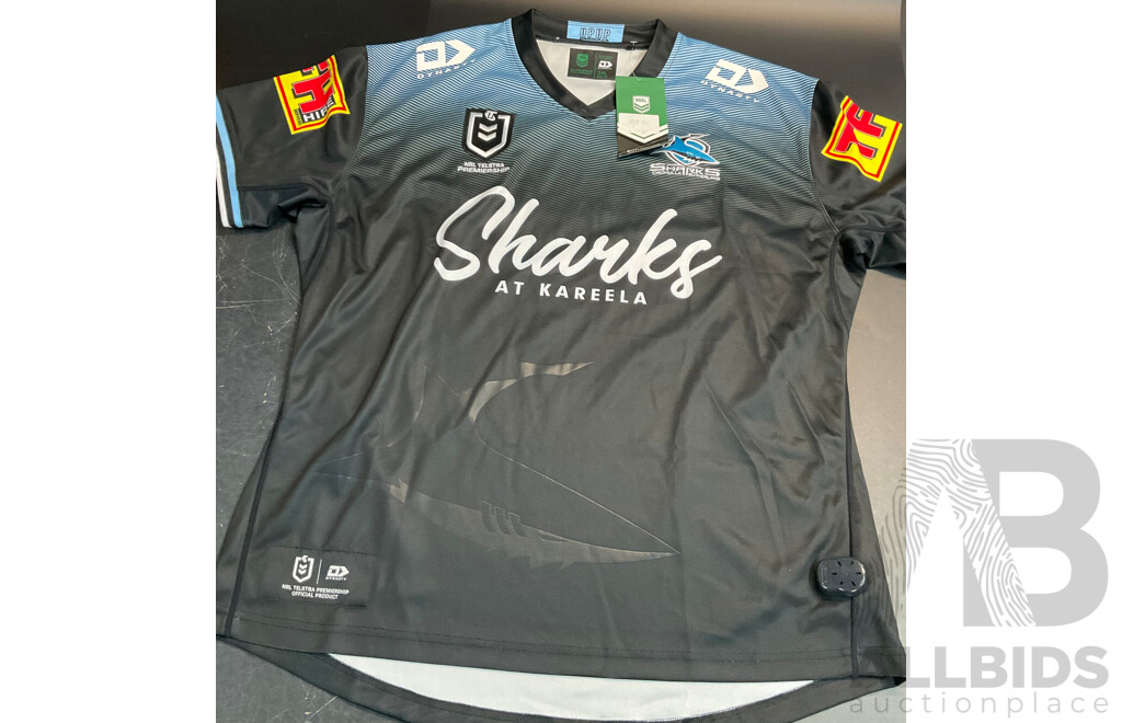 Shark Cronulla Jersey Size 2XL &  CALVINKLEIN Polo Shirt - Lot of 2