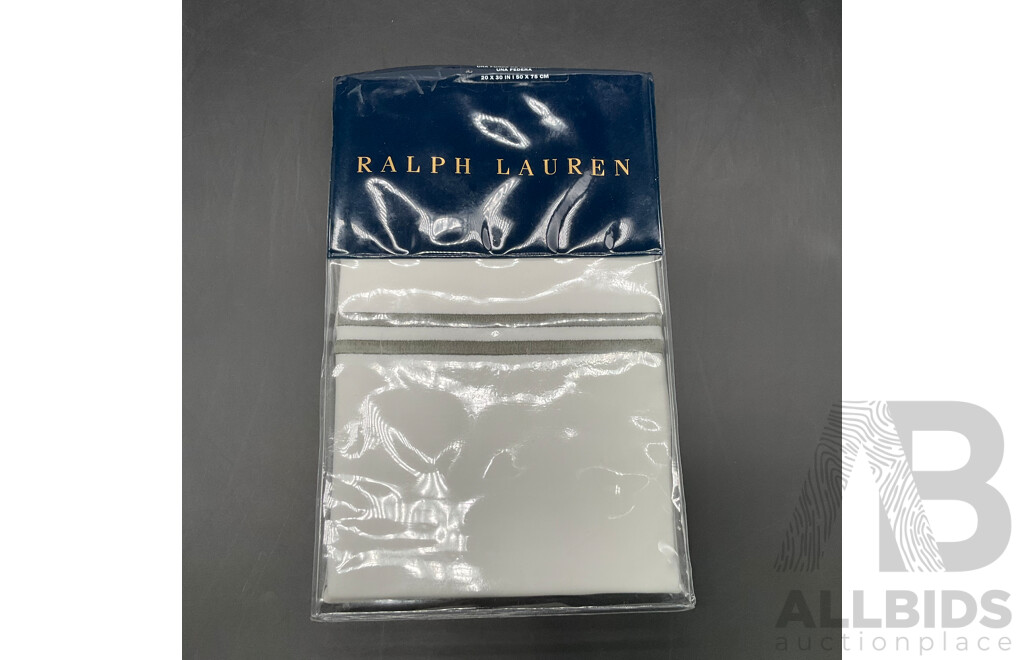 Ralph Lauren Fitted Sheet 137x193cm and Pillow Case