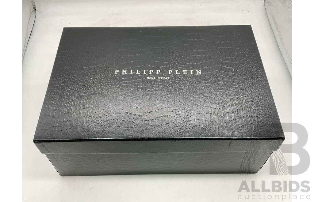 PHILLIP PLEIN Zeta Shoes Black (Size 42)