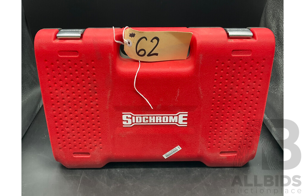 Sidchrome 98 Piece 1/4” and 1/2” Drive Metric Socket Set - ORP $219.00