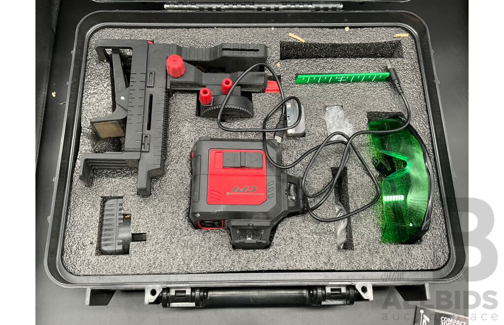 CPI Compact 3DG 3 X 360-Degrees Green Beam Laser Kit - ORP $399.00