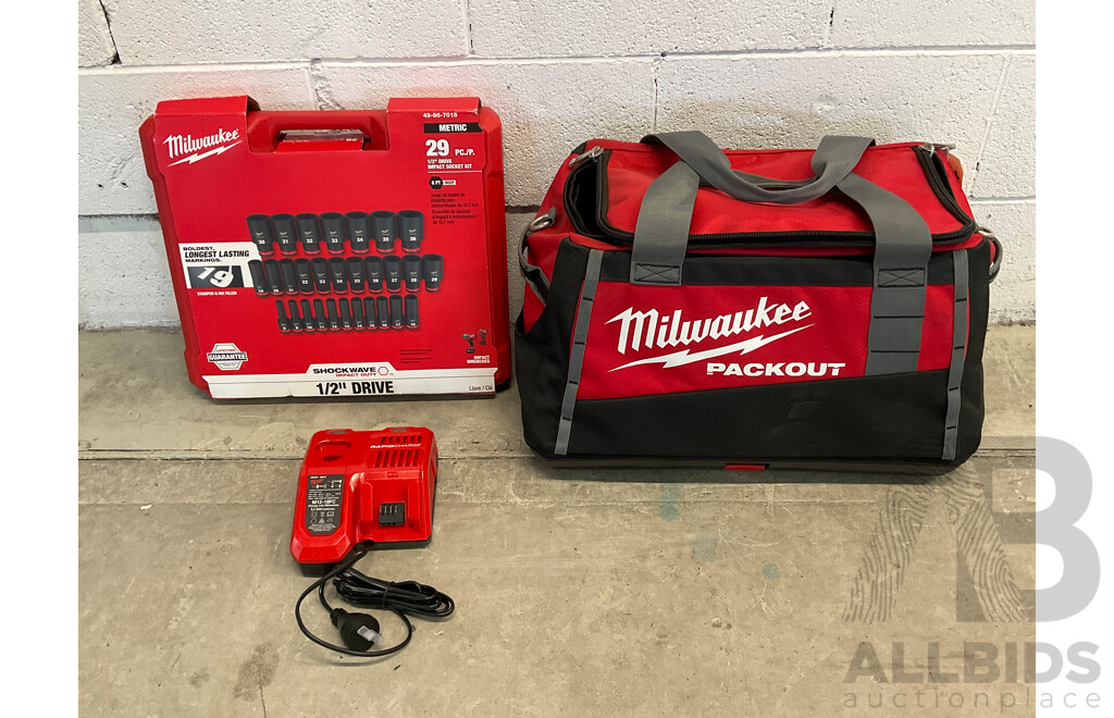 Milwaukee Packout Toolbag 29-piece 1/2