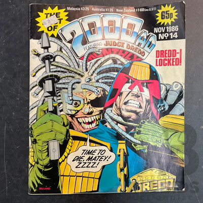 the Best of 2000AD Monthly Comic 1986 NOV