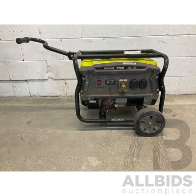 RYOBI RGN3600B 3600W 4 Stroke Petrol Generator