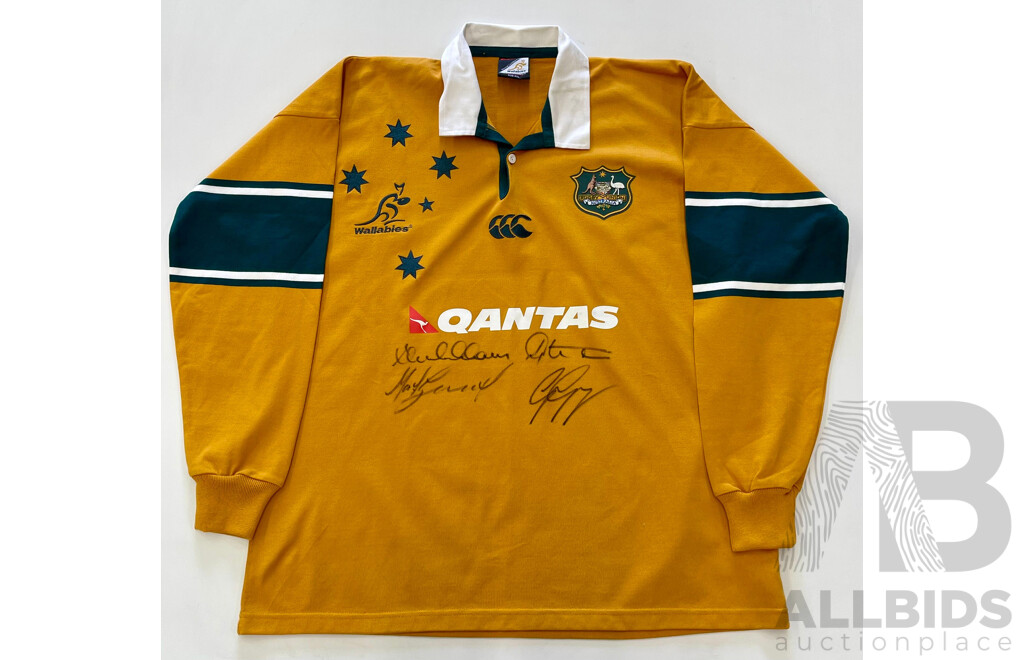 L19 - Australian Wallabies Signed Jersey