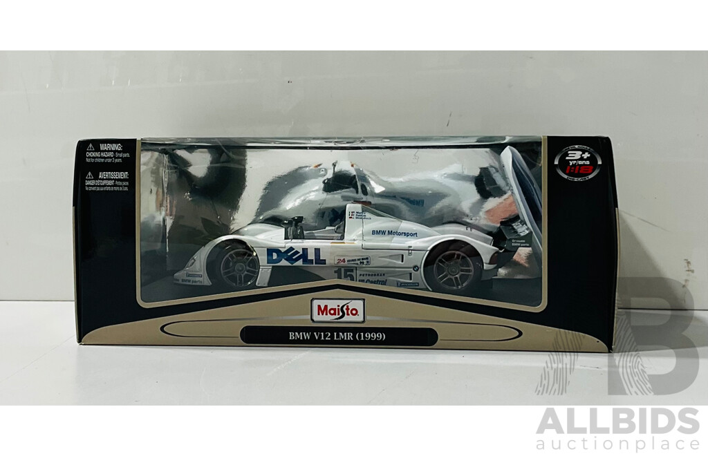 Maisto 1:18 Diecast BMW V12 LMR (Le Mans 1999)