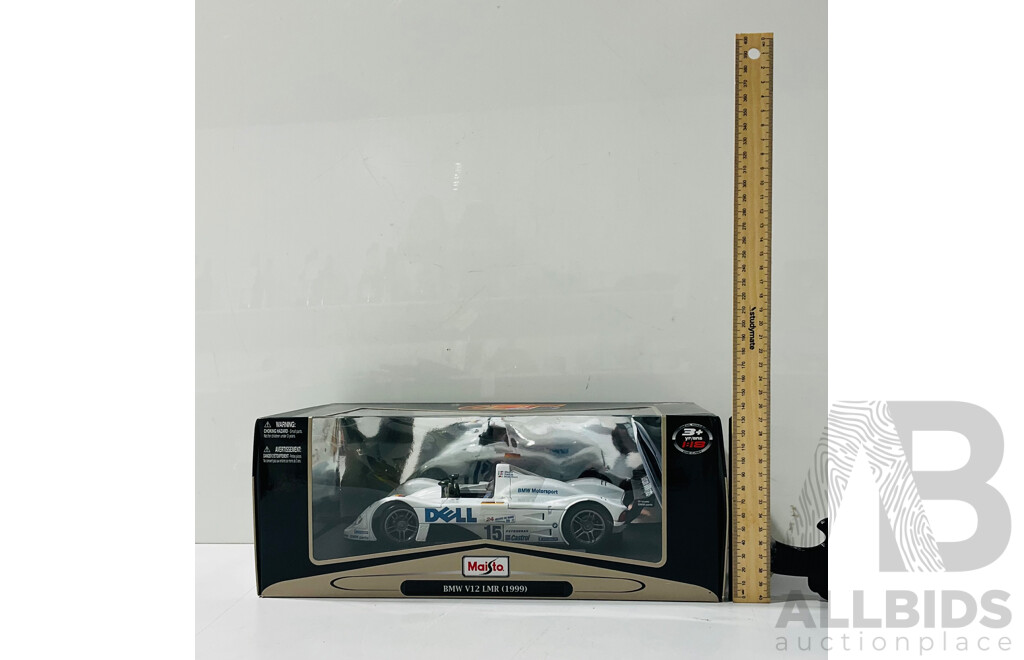 Maisto 1:18 Diecast BMW V12 LMR (Le Mans 1999)