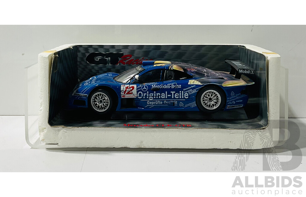 Diecast Model Mercedes Benz Clk Gtr 1998 Fia Gt Series