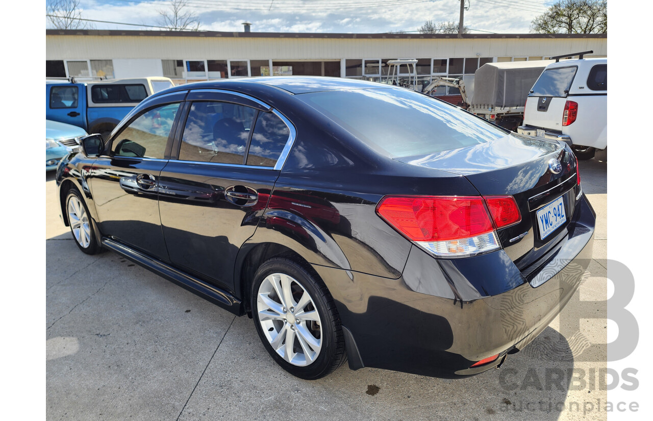 3/2014 Subaru Liberty 2.5i MY14 4d Sedan Black 2.5L