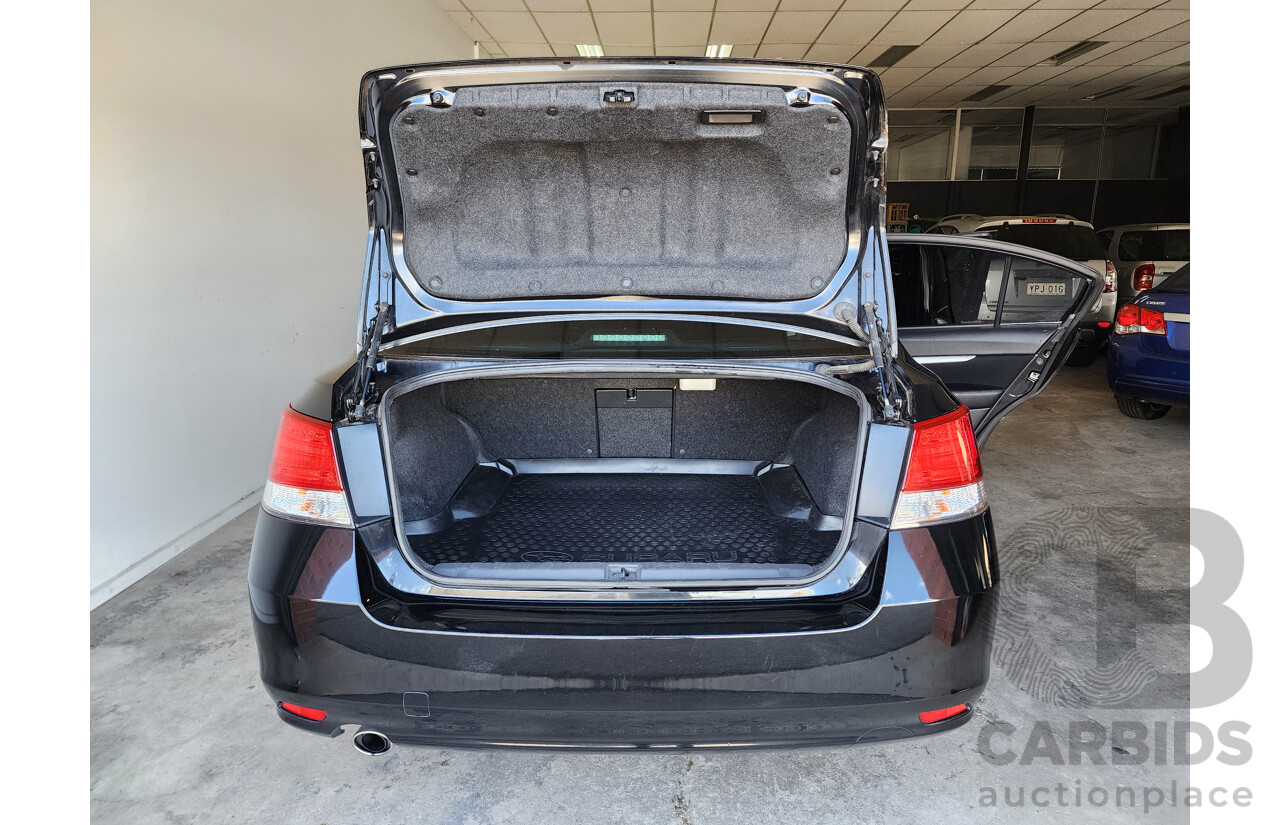 3/2014 Subaru Liberty 2.5i MY14 4d Sedan Black 2.5L